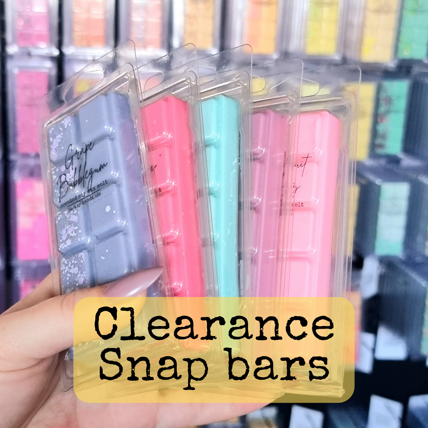 CLEARANCE Snap Bar Melts