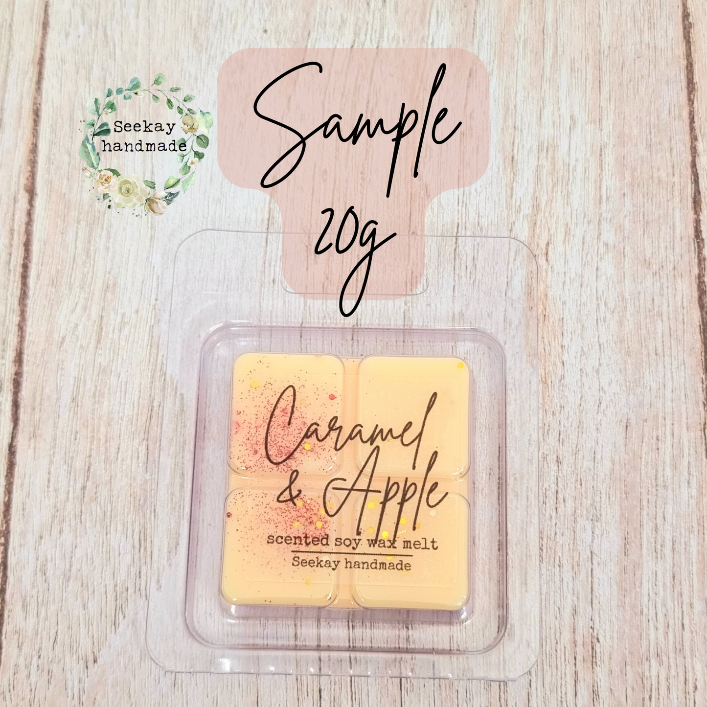 Caramel & Apple soy wax melt