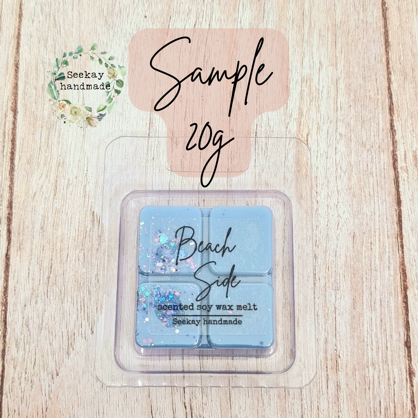 Beach Side scented soy wax melt