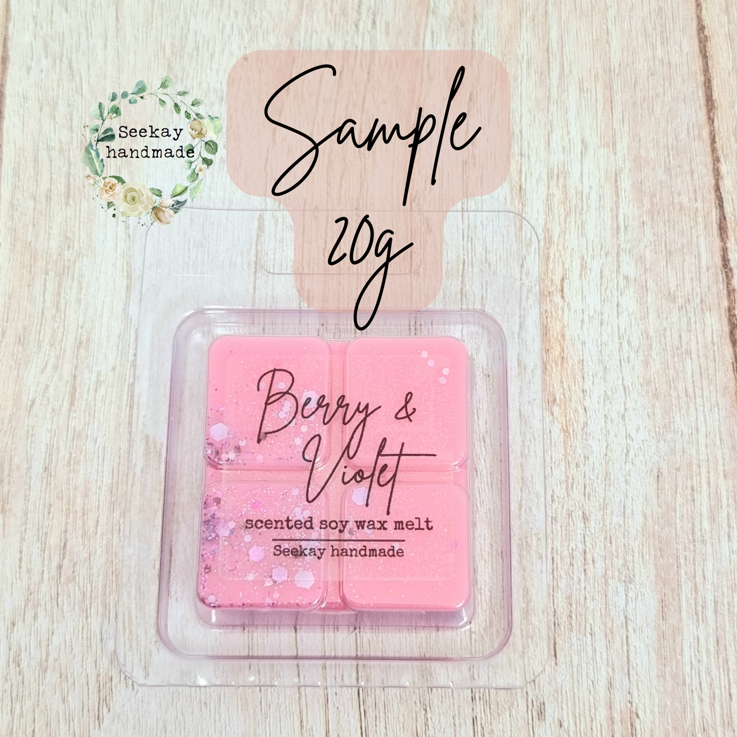 Berry & Violet soy wax melt