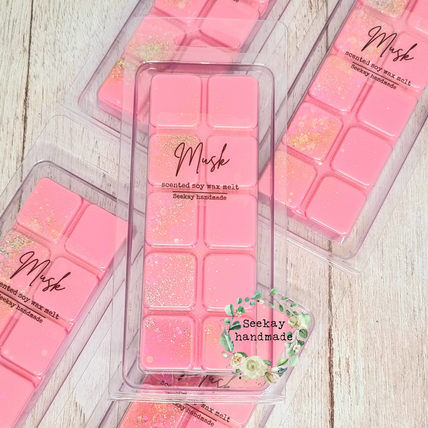 Musk sticks scented soy wax melt