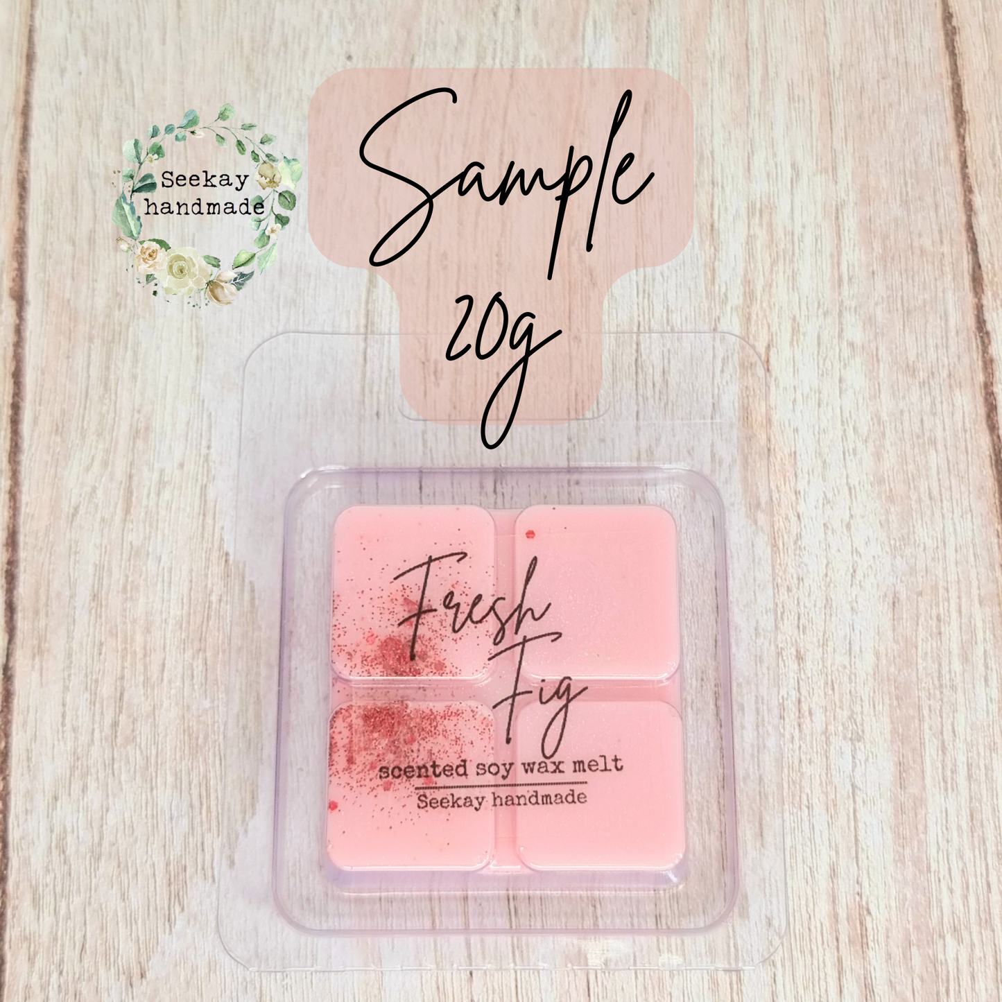 Fresh Fig scented soy wax melt