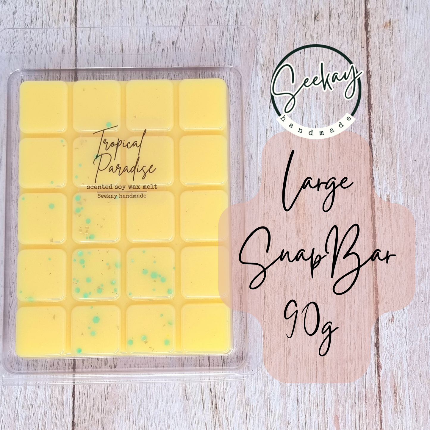 Tropical Paradise scented soy wax melt