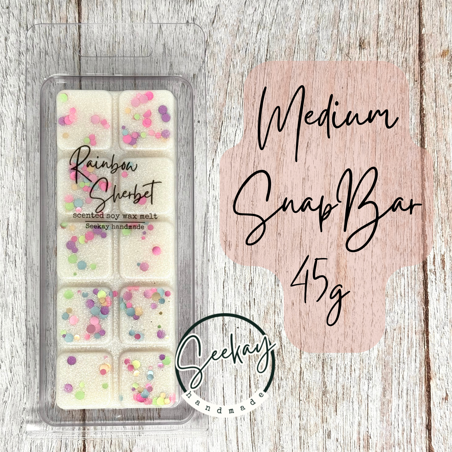 Rainbow Sherbet soy wax melt