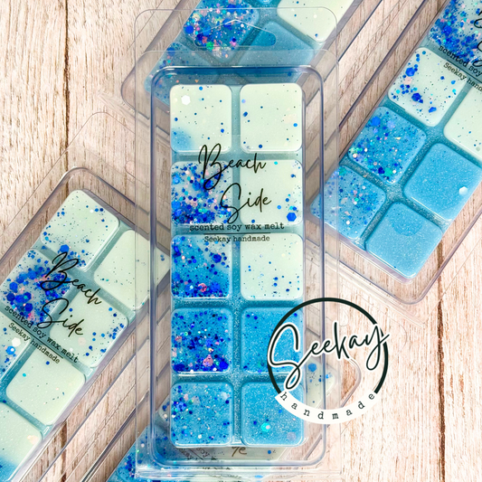 Beach Side scented soy wax melt