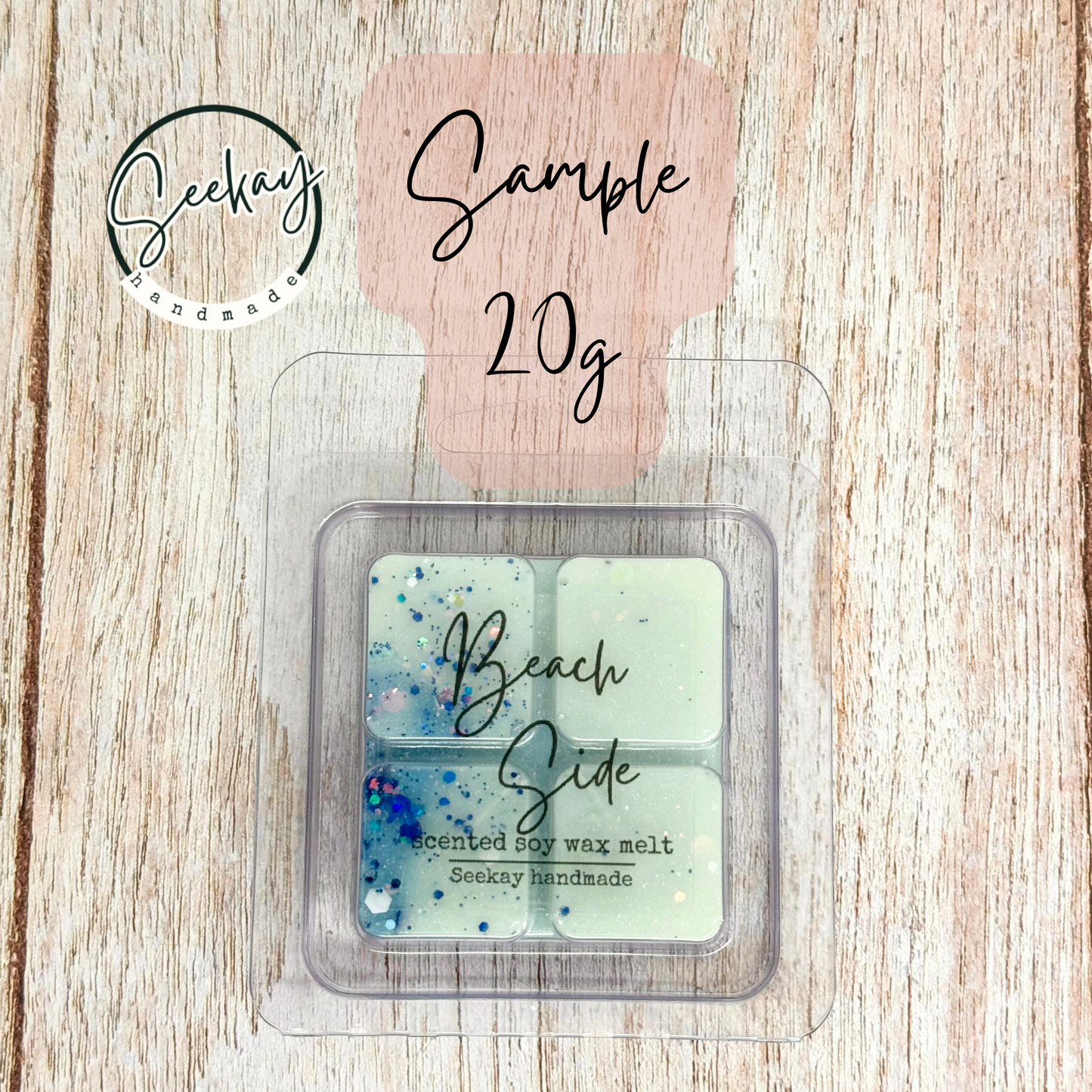 Beach Side scented soy wax melt