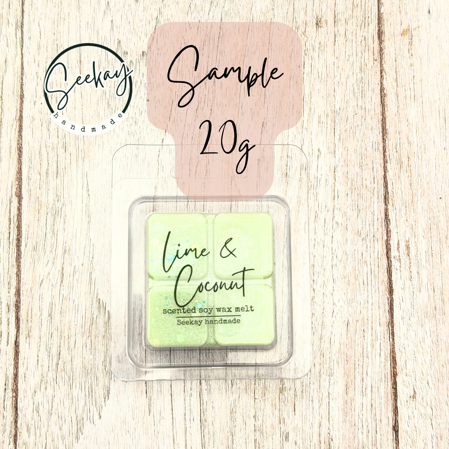 Lime & Coconut soy wax melt