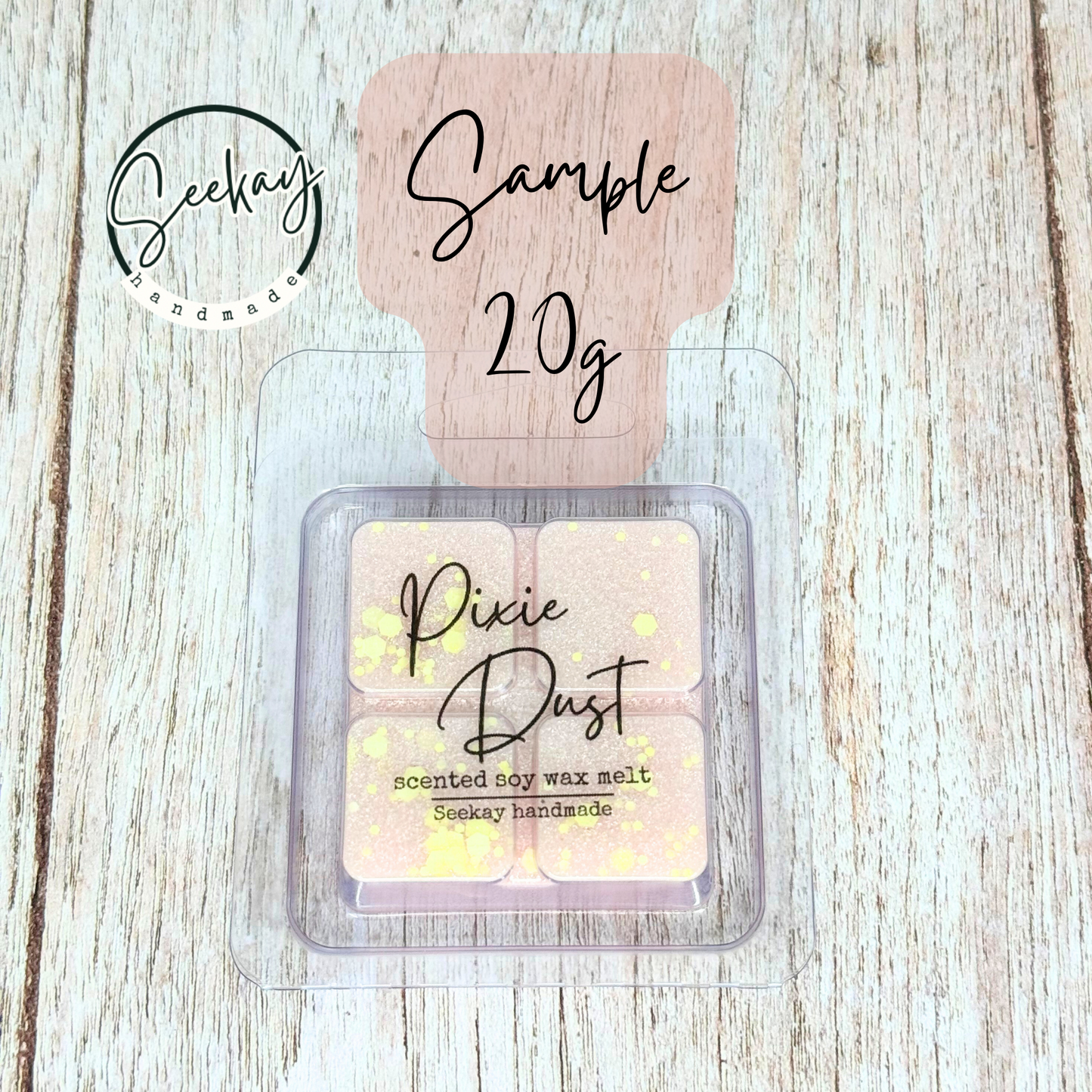 Pixie Dust scented soy wax melt