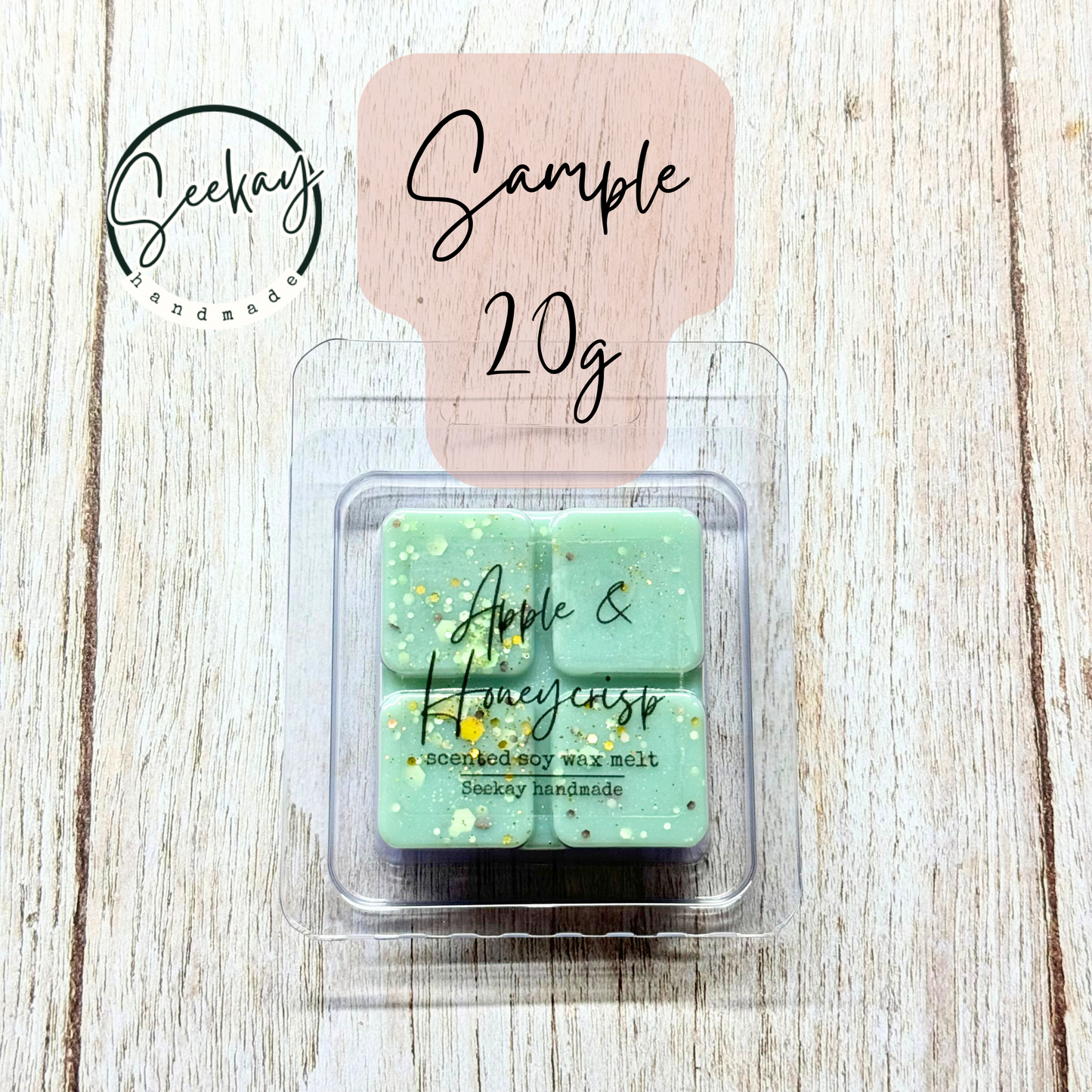 Apple & Honeycrisp scented soy wax melt