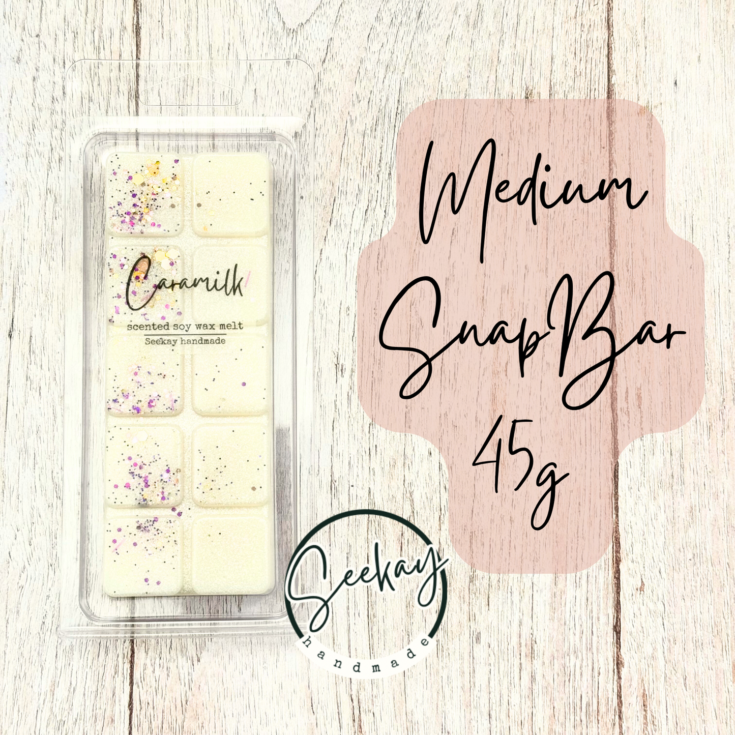 Caramilk inspired soy wax melt