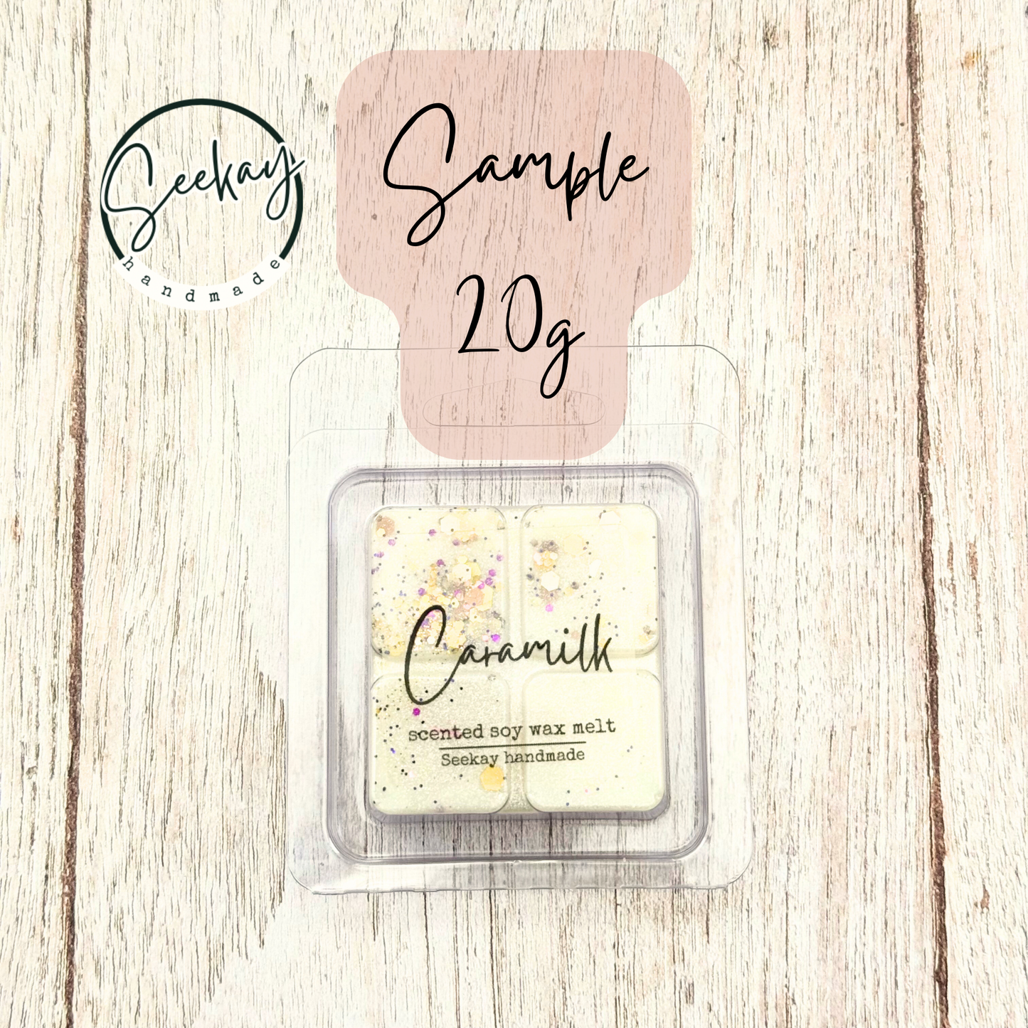 Caramilk inspired soy wax melt