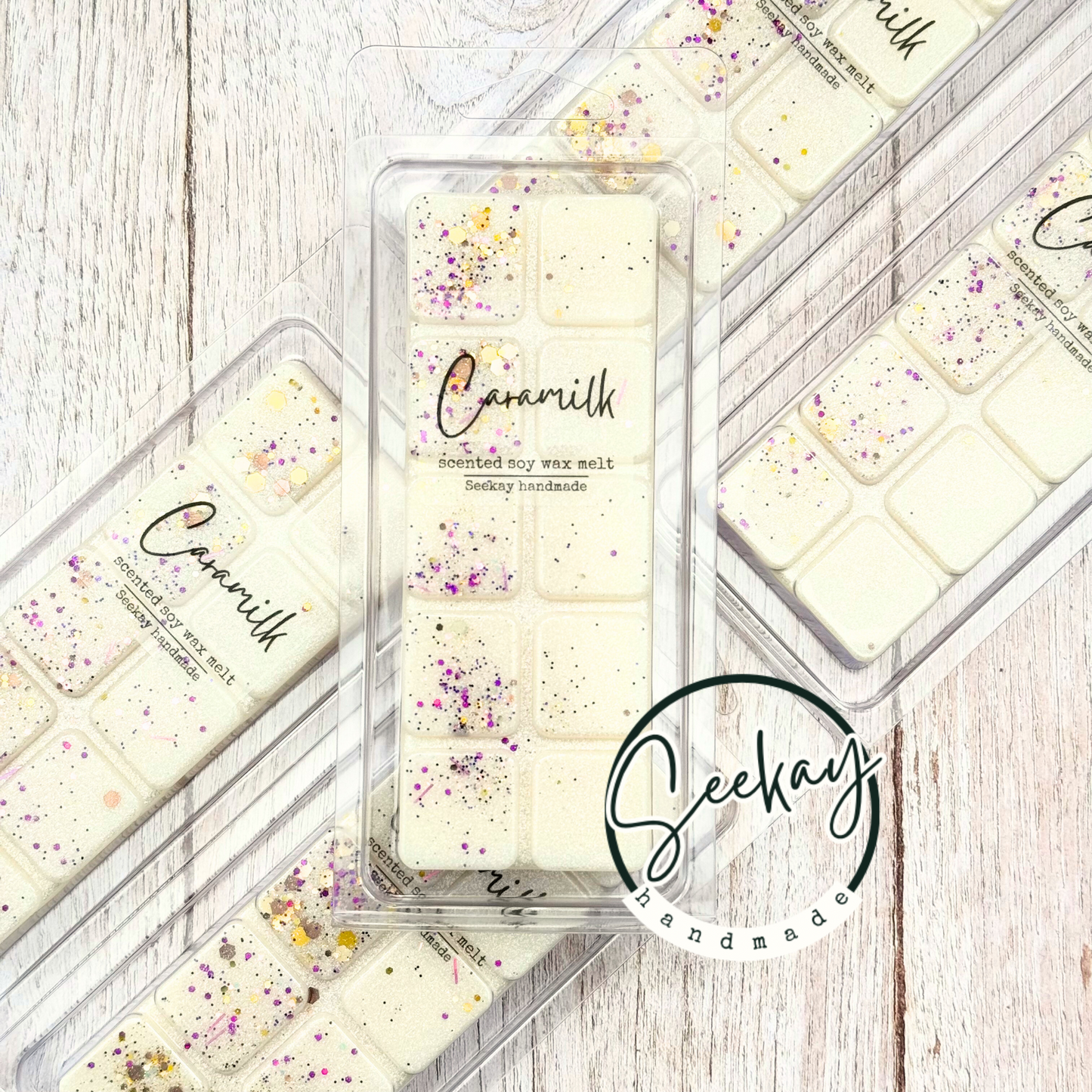 Caramilk inspired soy wax melt