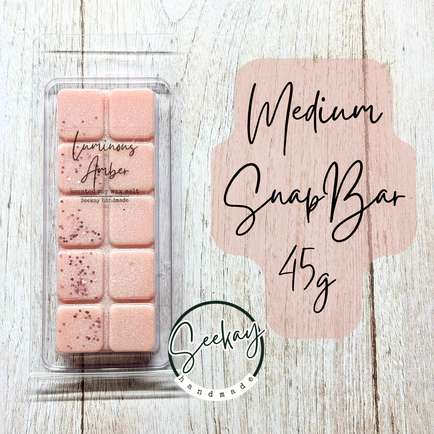 Luminous Amber soy wax melt