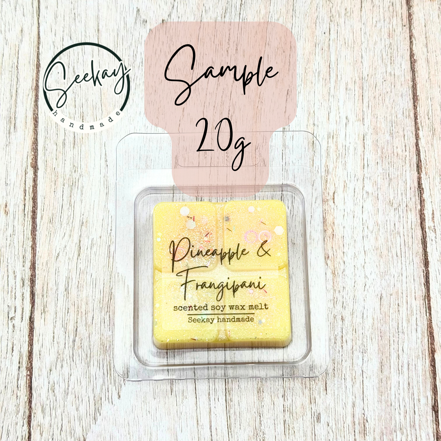 Pineapple & Frangipani soy wax melt