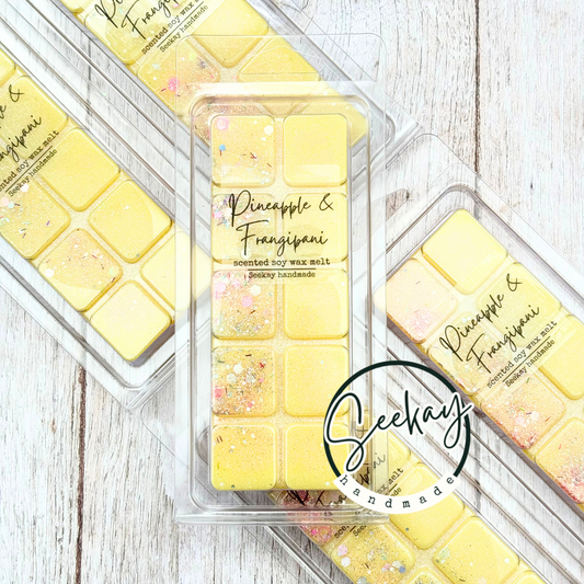 Pineapple & Frangipani soy wax melt