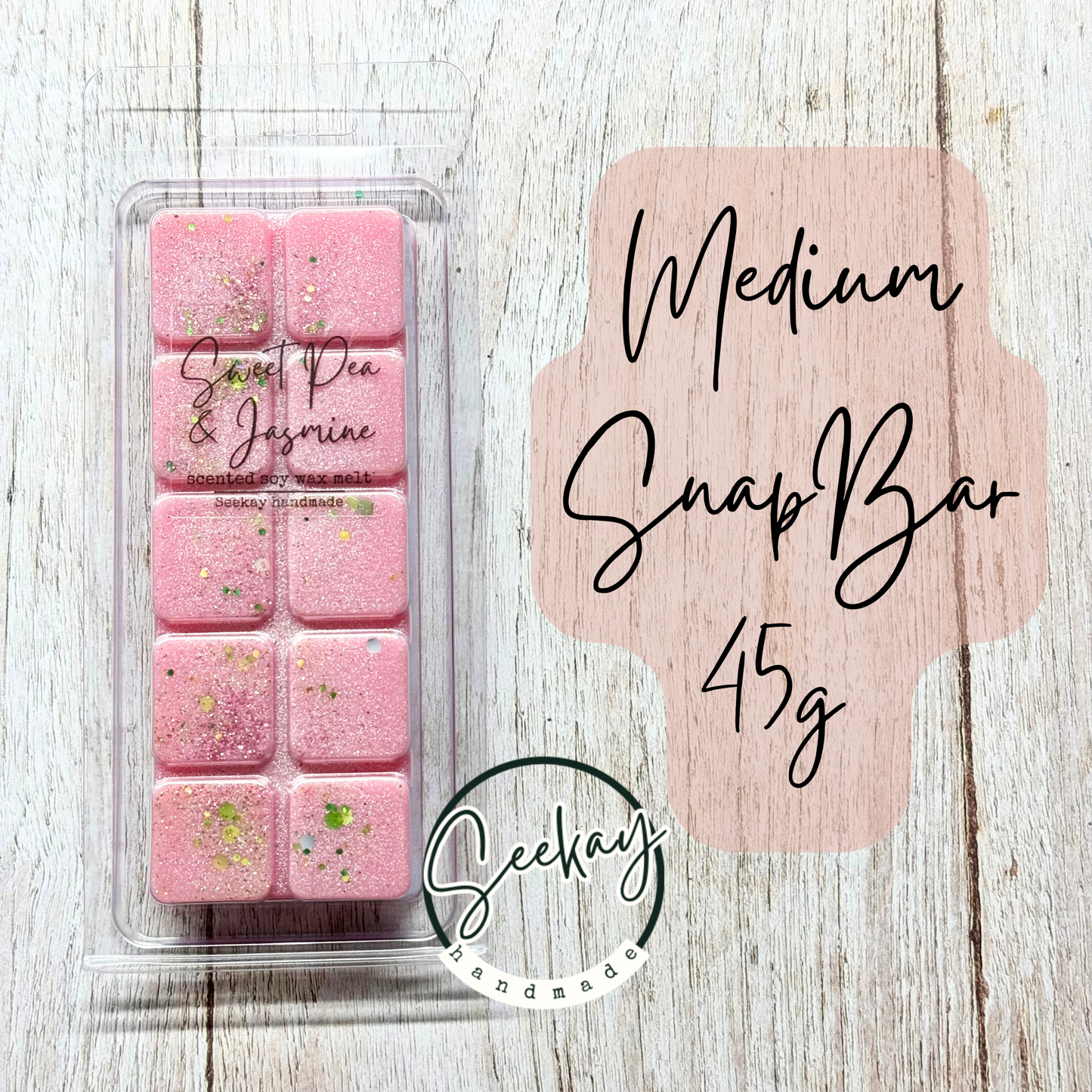 Sweet Pea & Jasmine soy wax melt