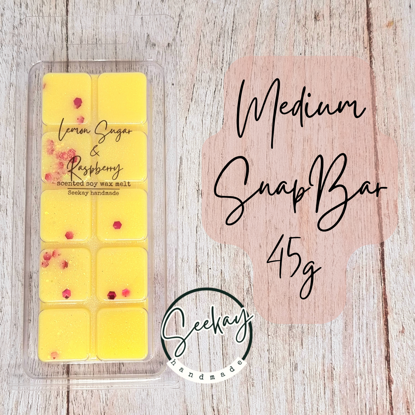 Lemon Sugar & Raspberry soy wax melt