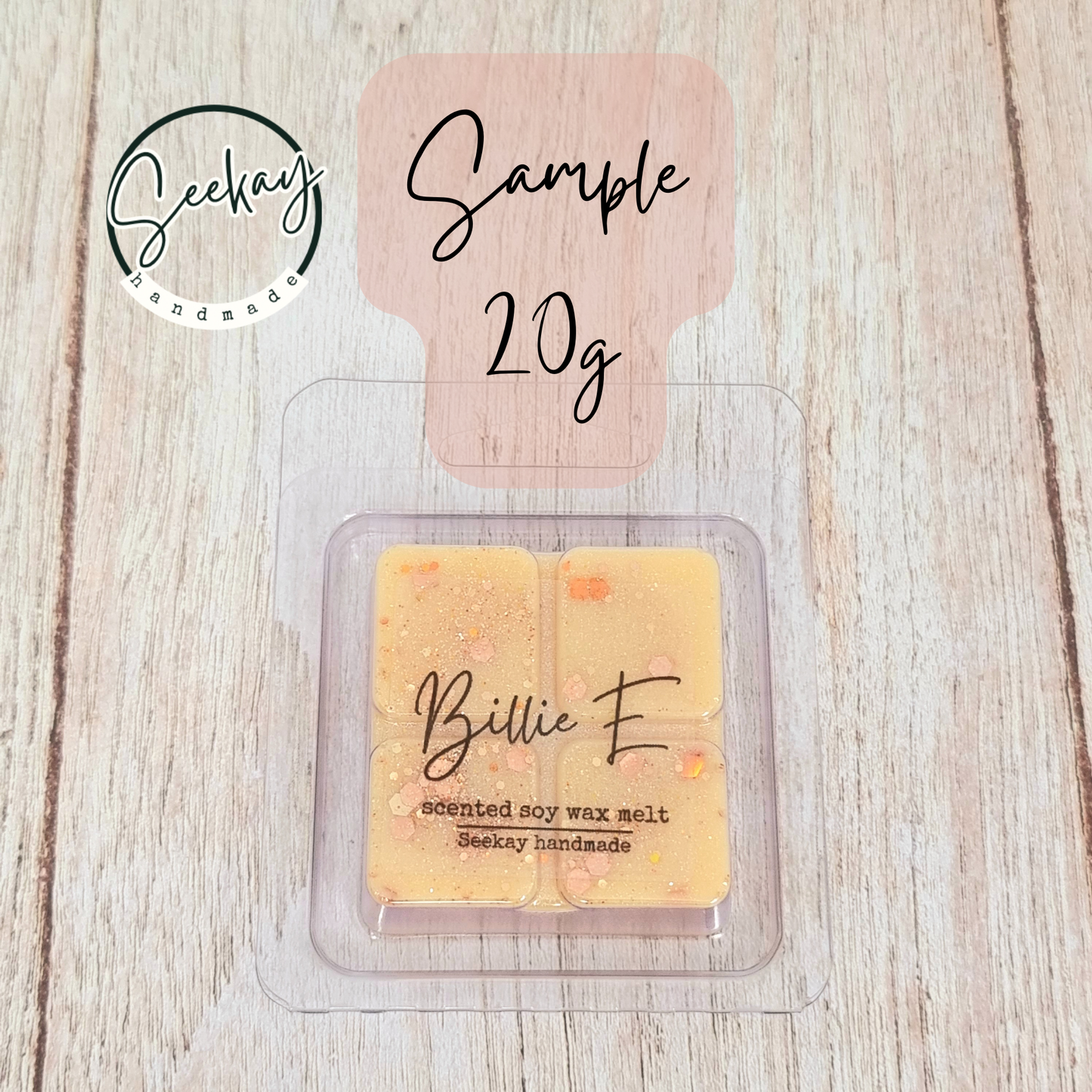 Billie E type scented soy wax melt