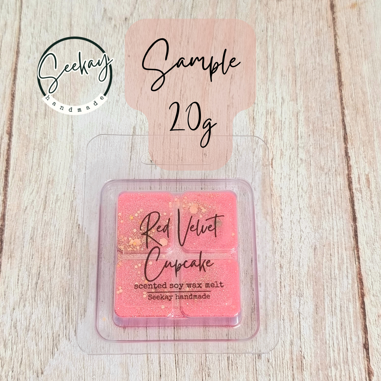 Red Velvet Cupcake soy wax melt