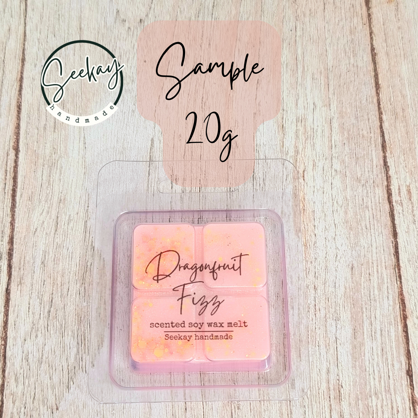 Dragonfruit Fizz scented soy wax melt