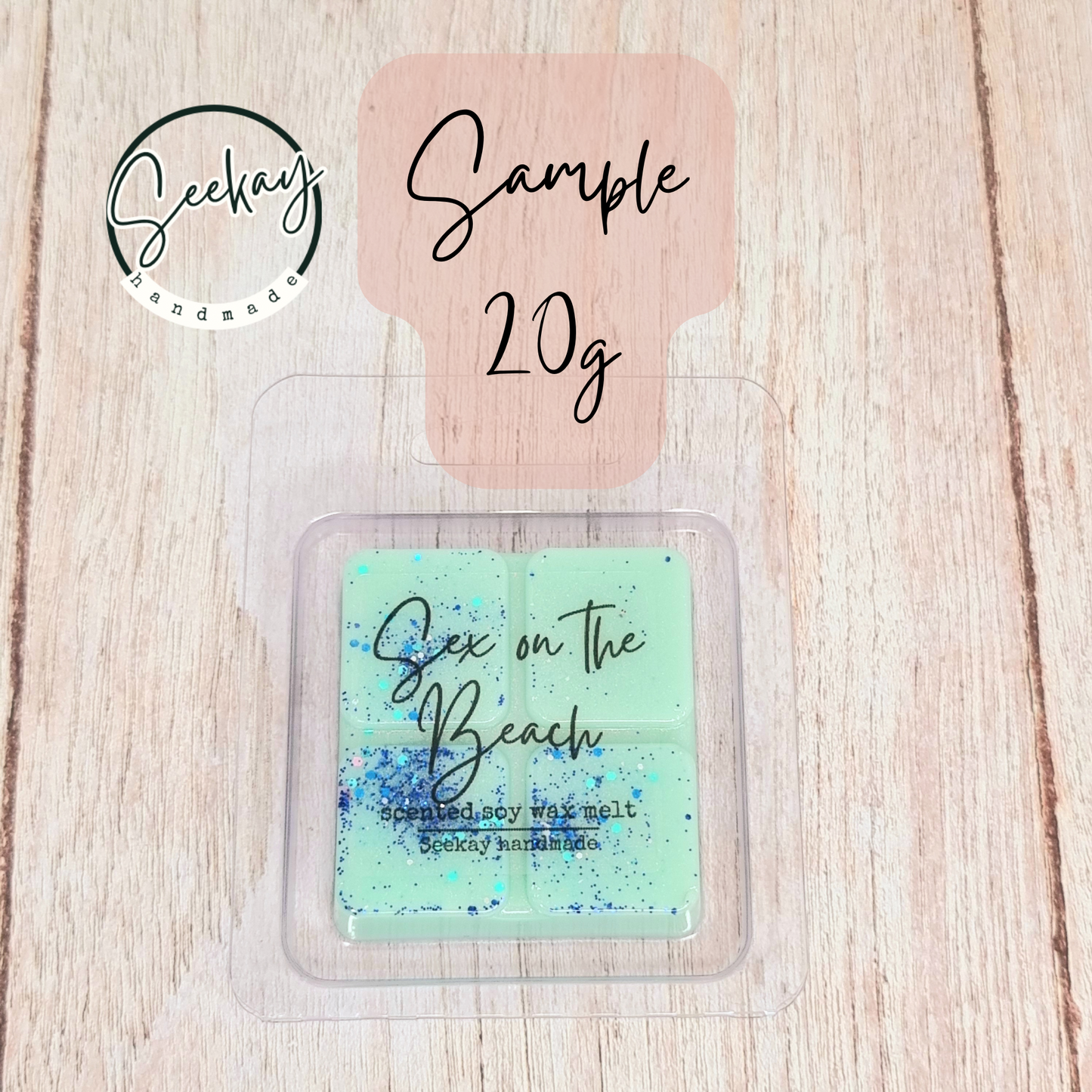 Segs on the Beach scented soy wax melt