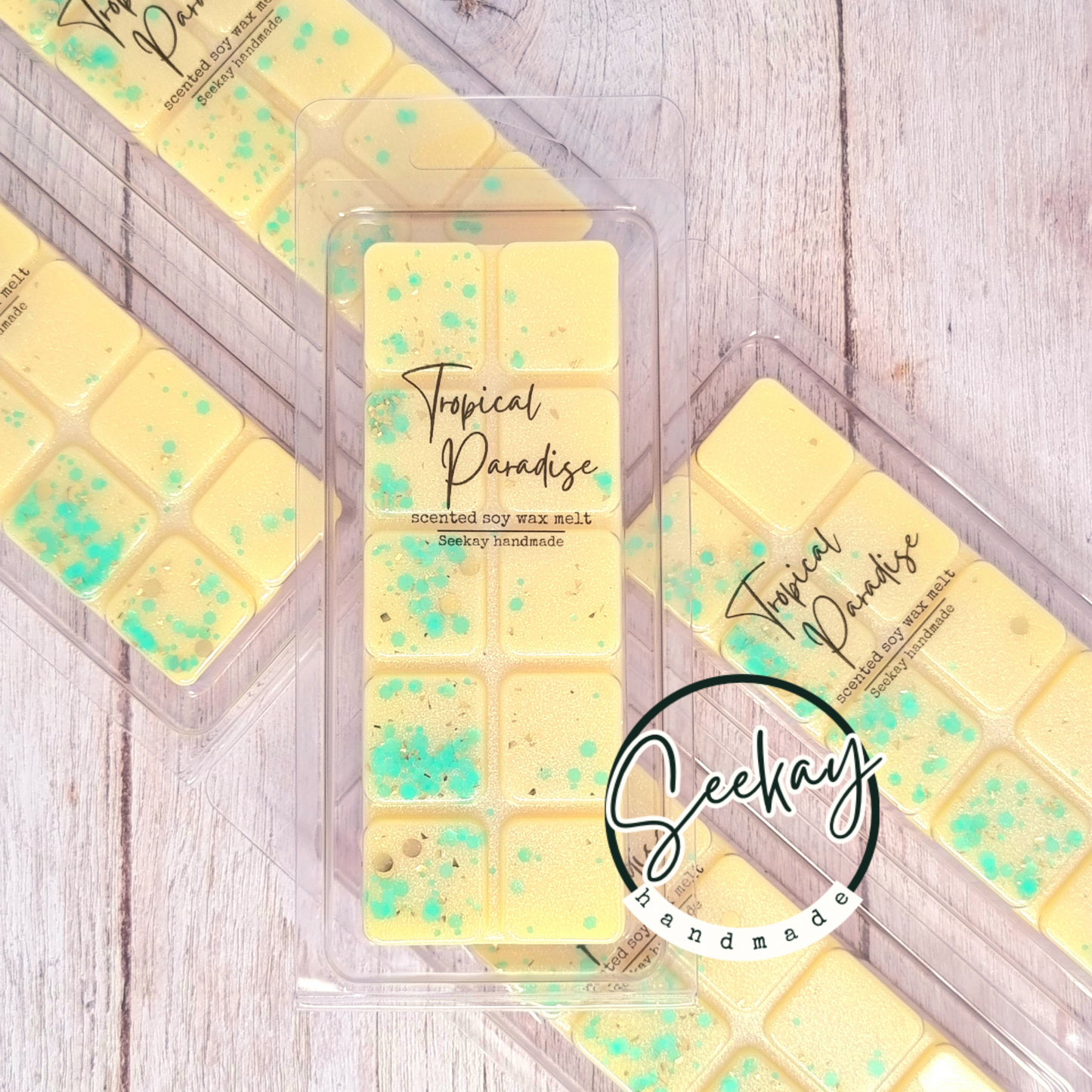 Tropical Paradise scented soy wax melt