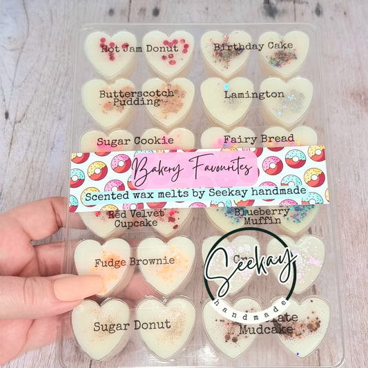 Bakery Favourites Sample Pack soy wax melts