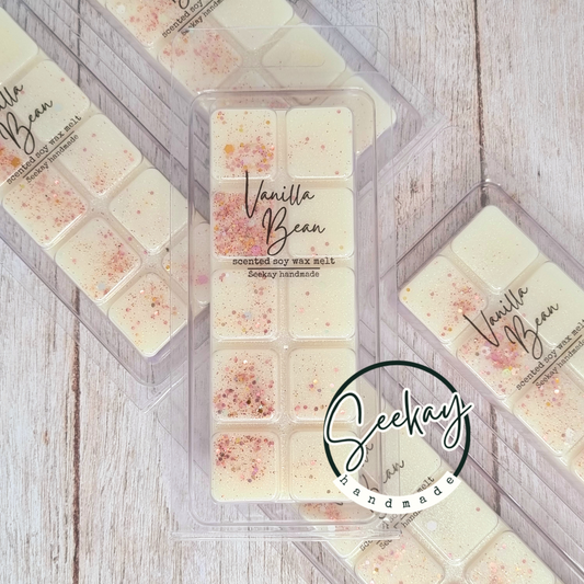 Vanilla Bean scented soy wax melt