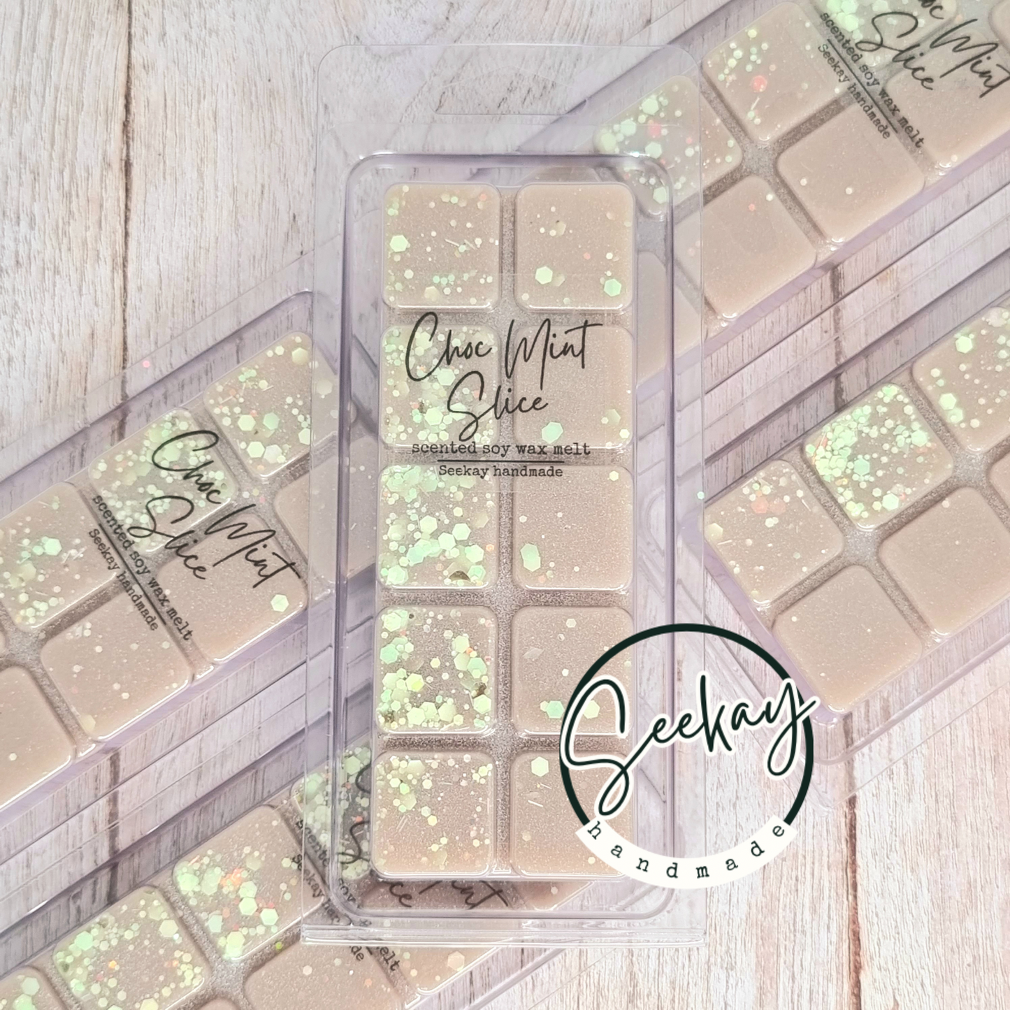 Choc Mint Slice soy wax melt