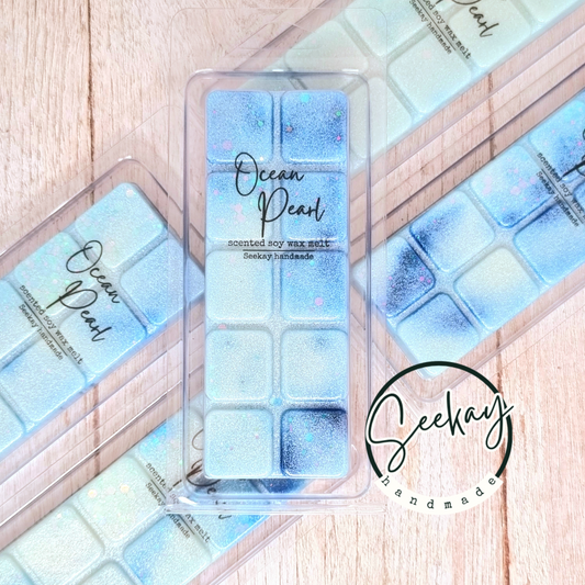 Ocean Pearl scented soy wax melt